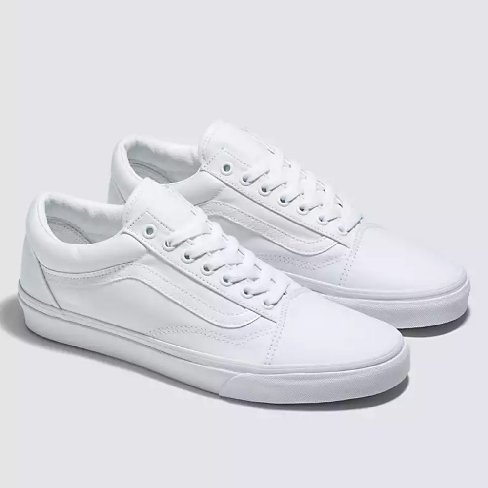 Vans Old Skool Canvas White Womens 8
